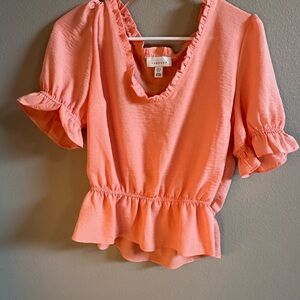 Topshop Cropped Shirt